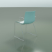 3D Modell Stuhl 0287 (auf Schienen mit Armlehnen, zweifarbiges Polypropylen) - Vorschau