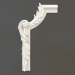 3d model Gypsum corner element DELH 019-6A (336x165x35) - preview