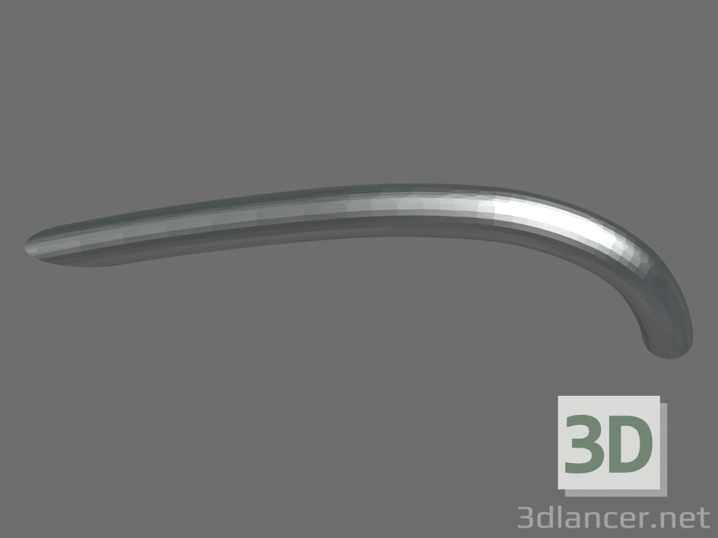 modèle 3D Poignée en acier inoxydable Rosa II - preview