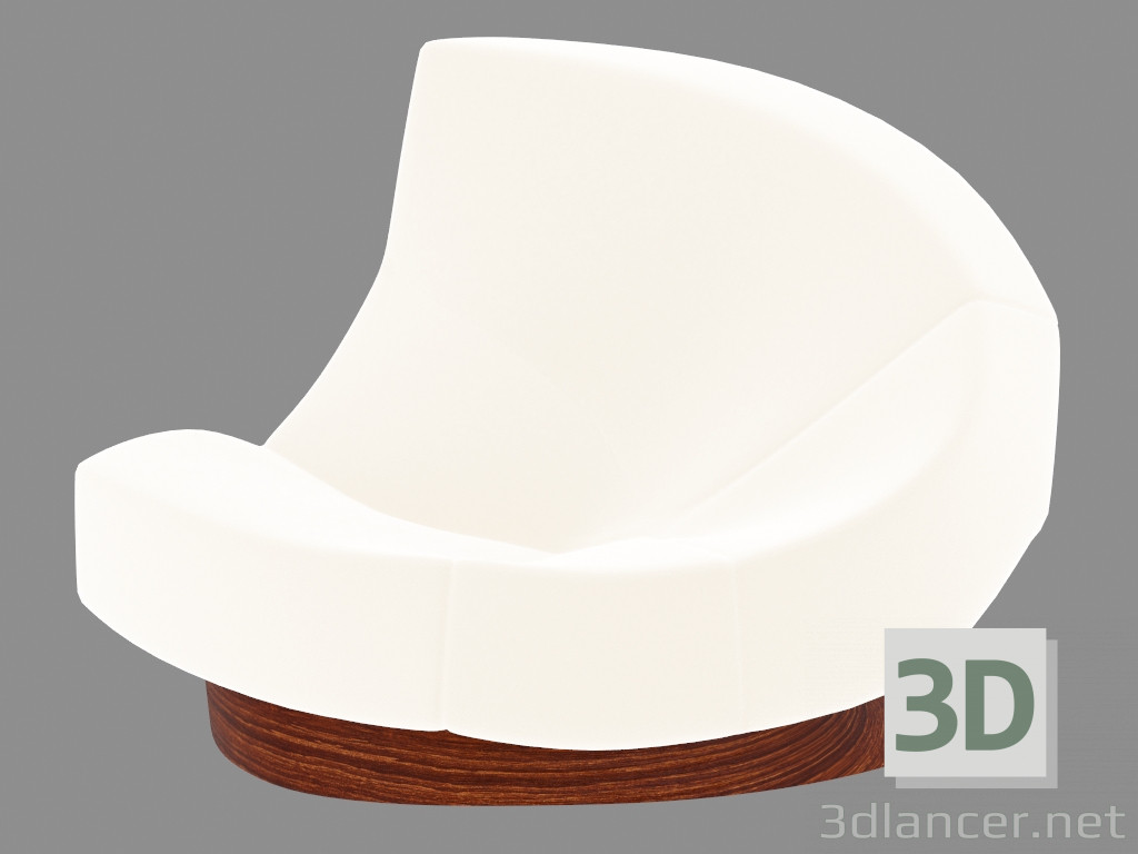 3d model Armchair in a modern style - preview