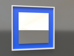 Miroir ZL 18 (400x400, blanc, bleu)