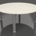 modèle 3D Table basse D 90 (Gris quartz, DEKTON Danae) - preview