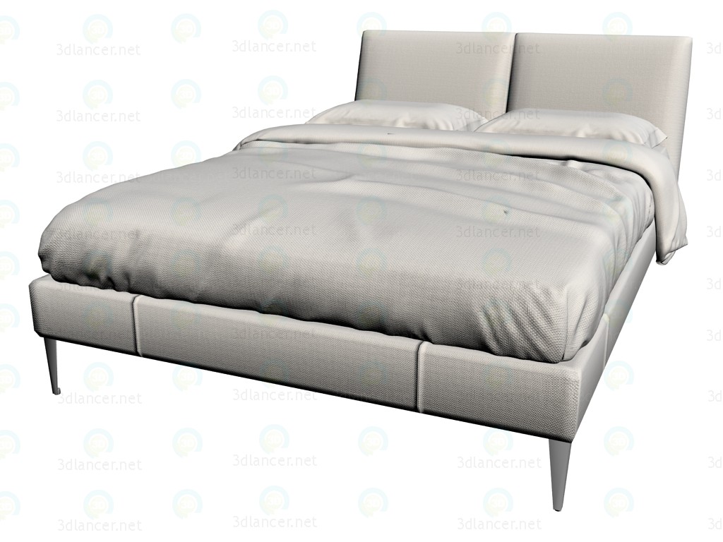 3D Modell Bett 9745 2 - Vorschau