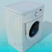 3 डी मॉडल कपड़े धोने की मशीन एलजी - पूर्वावलोकन