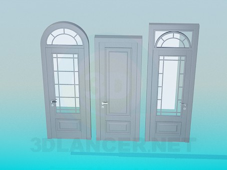 3 डी मॉडल दरवाजे - पूर्वावलोकन