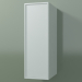 3d model Wall cabinet with 1 door (8BUABDD01, 8BUABDS01, Glacier White C01, L 24, P 36, H 72 cm) - preview