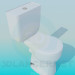 3d model Toilet Bowl - preview