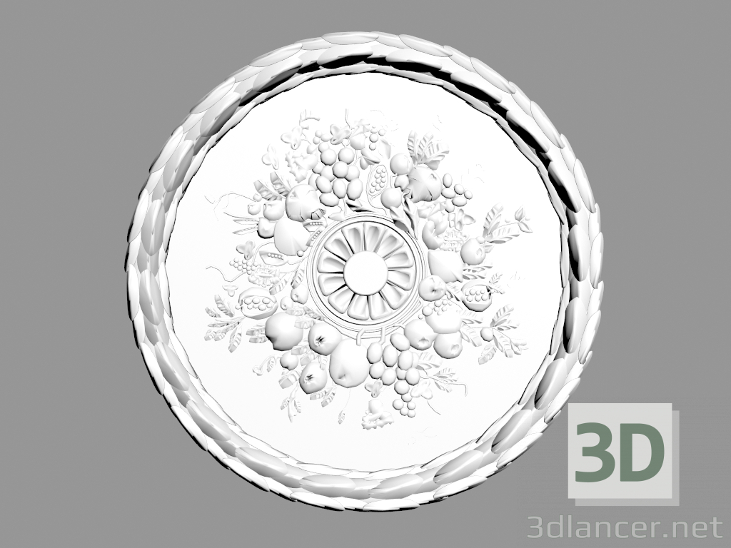 3d model Ceiling outlet R348 - preview