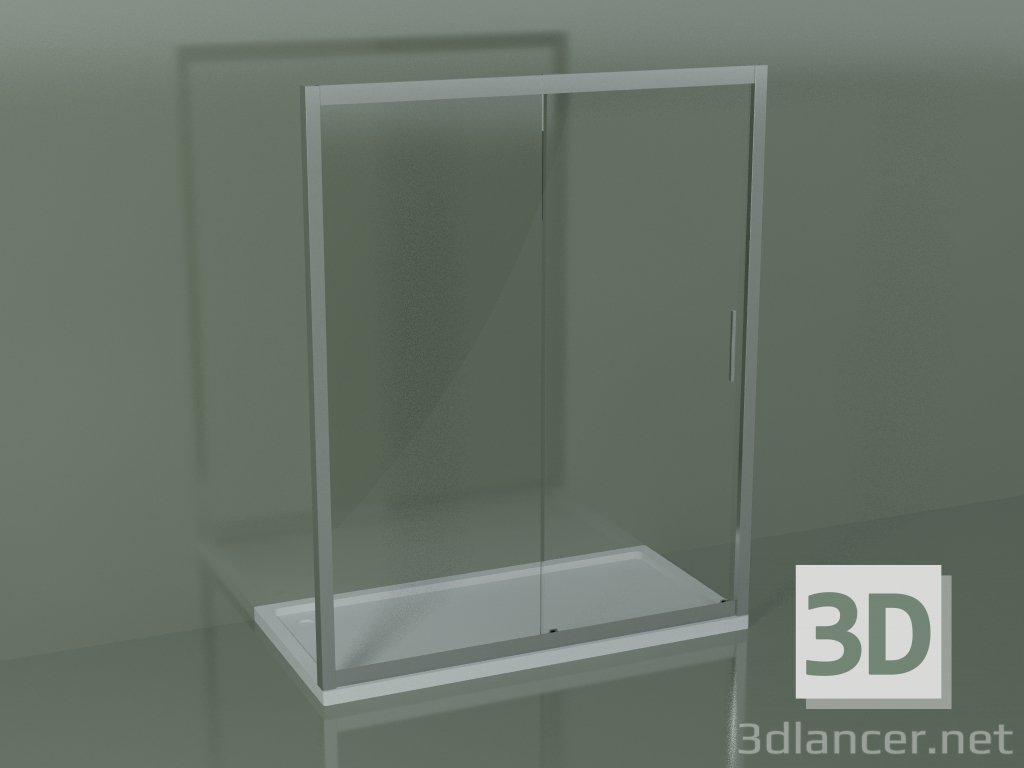 3D Modell Duschwand 6100 - Vorschau