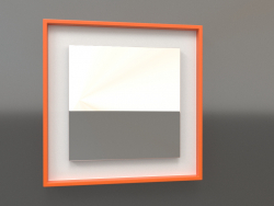 Espelho ZL 18 (400x400, laranja brilhante luminoso, branco)