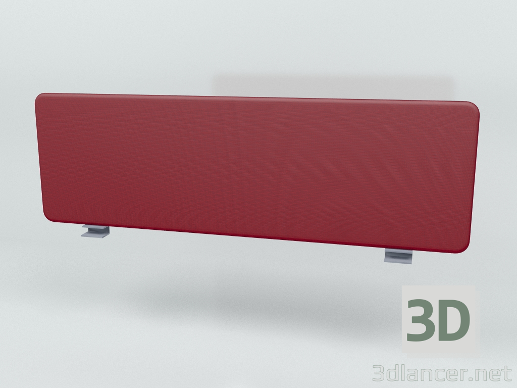 3d модель Акустический экран Desk Single Twin ZUT56 (1590x500) – превью