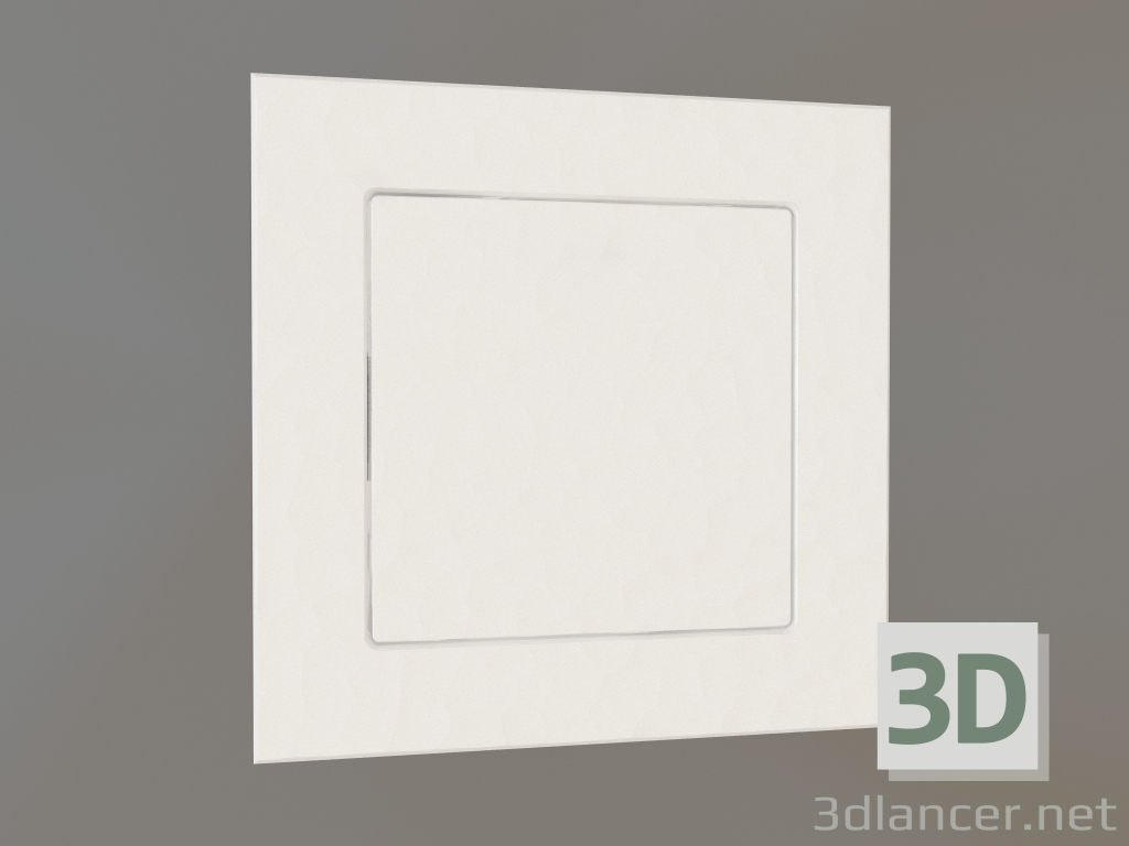 3 डी मॉडल प्लग (हथौड़ा सफेद) - पूर्वावलोकन