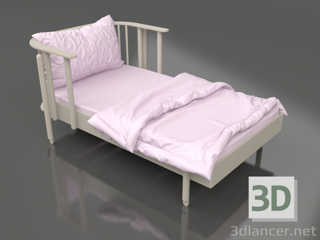 3 डी मॉडल बच्चों का बिस्तर XXL AIR - पूर्वावलोकन
