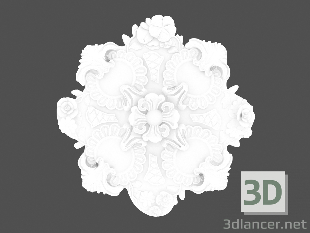 3d model Ceiling outlet R349 - preview