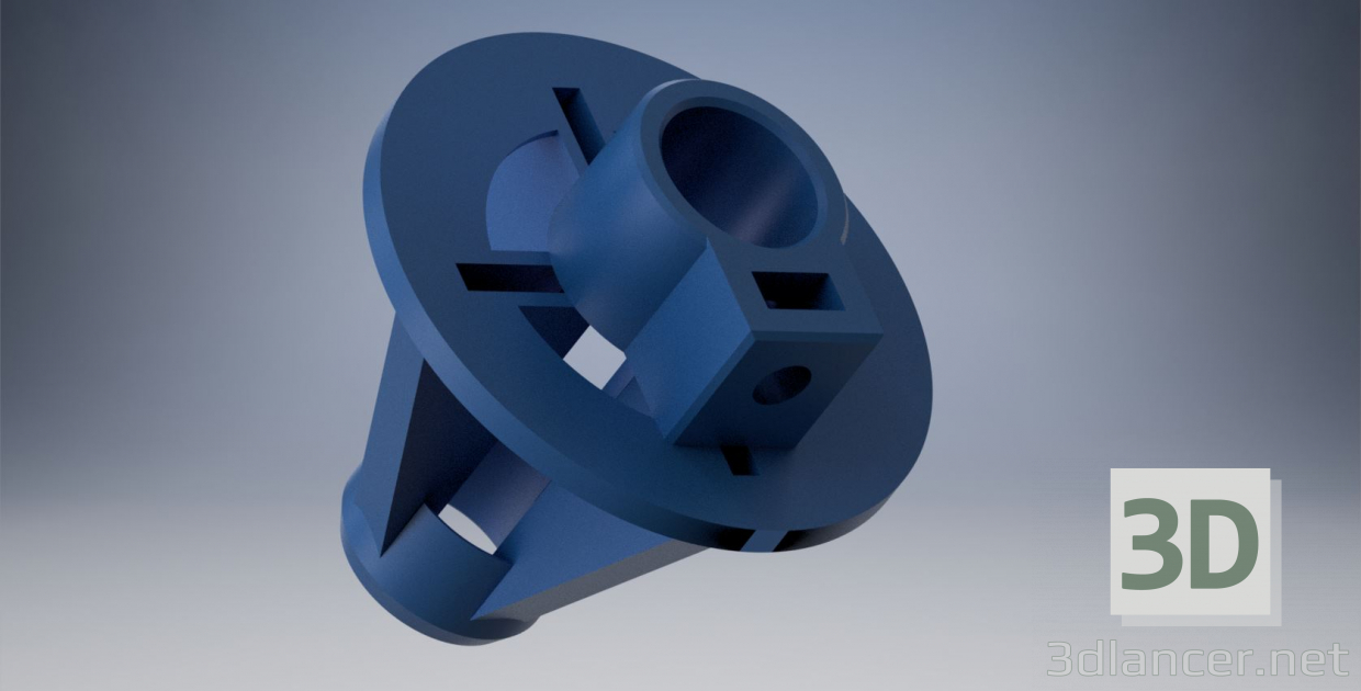 3d model pipe clamp - preview