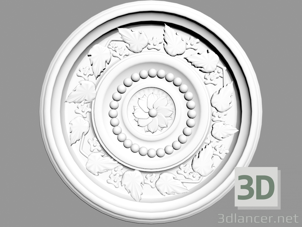 3d model Ceiling outlet R350 - preview