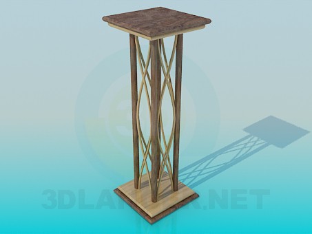 3d model Stand with legs - preview