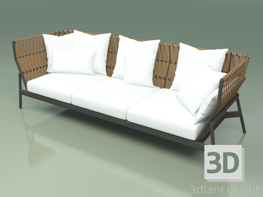 3d model Sofa 103 (Belt Tobacco) - preview