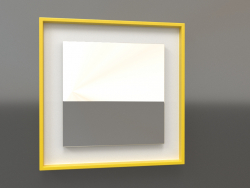 Miroir ZL 18 (400x400, jaune lumineux, blanc)
