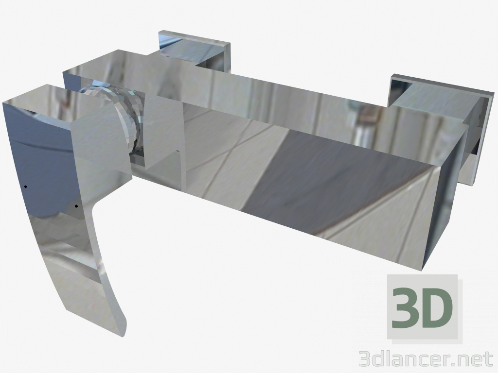 3D Modell Brausebatterie ohne Duschgarnitur Vigo (BDW 040M) - Vorschau