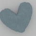 3d model Pillow "Heart" - preview