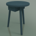 modèle 3D Table d'appoint avec tiroir (45, bleu) - preview