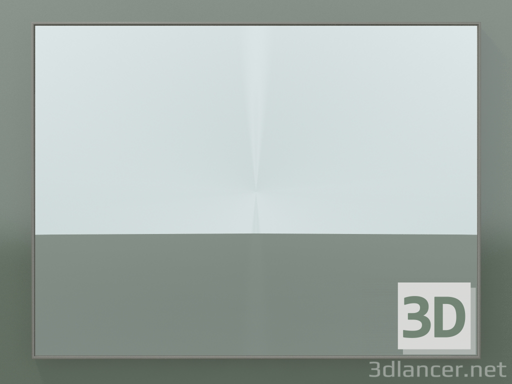 Modelo 3d Espelho Rettangolo (8ATDC0001, Clay C37, Í 72, L 96 cm) - preview
