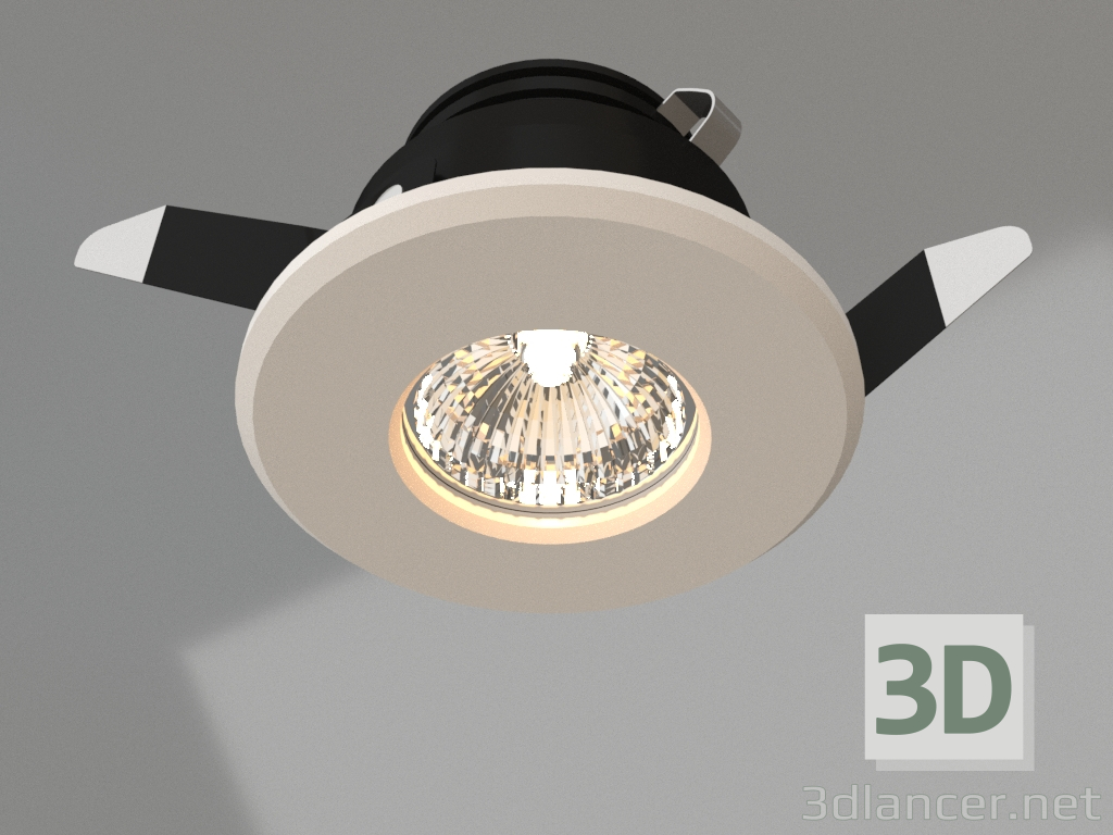 3d model Recessed luminaire (C0082) - preview