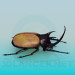 3d model Escarabajo de la - vista previa