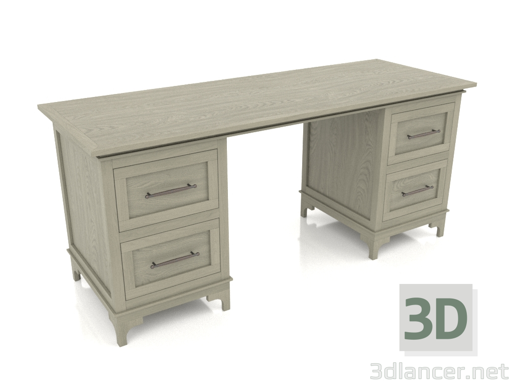 modèle 3D Table de travail - preview