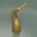 3D modeli Heykelcik Seramik Corno (H 120cm, Altın) - önizleme