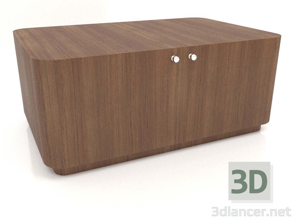 3d model Mueble TM 032 (1060x700x450, madera marrón claro) - vista previa
