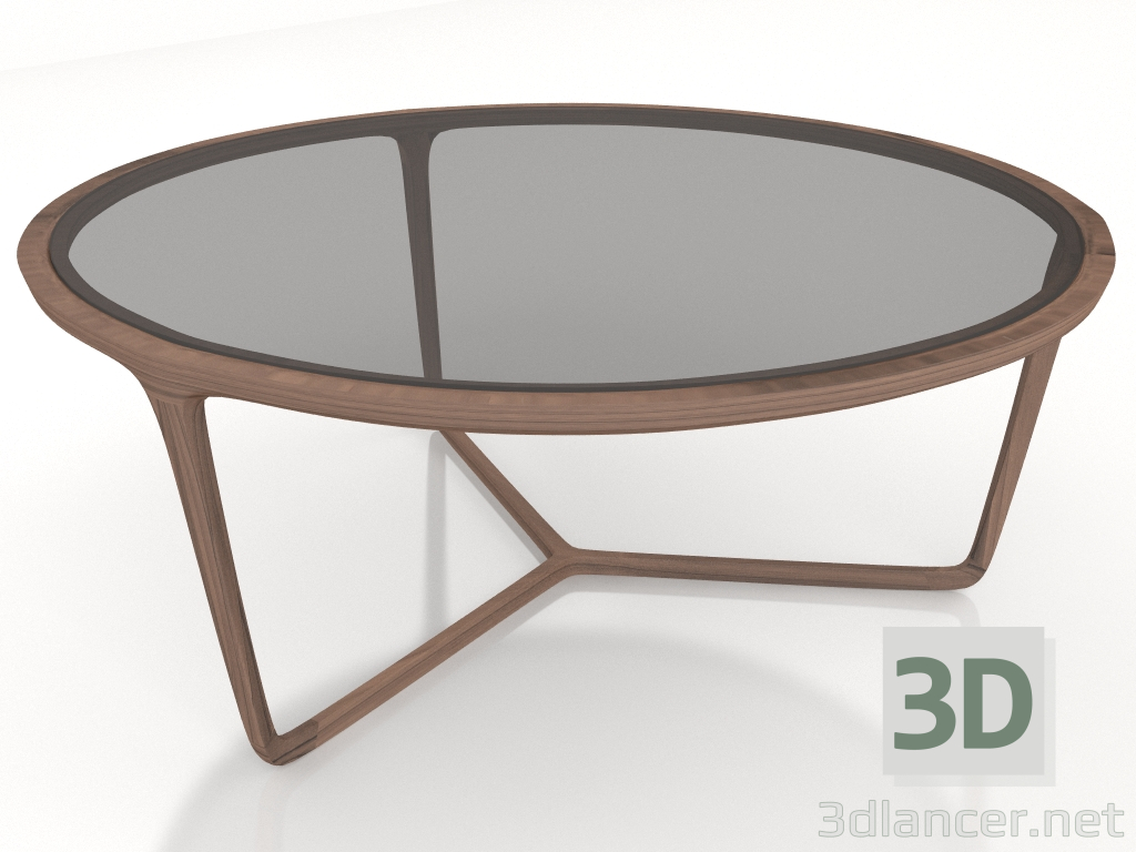 modello 3D Tavolino Stella D90 H36 - anteprima