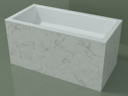 Tezgah üstü lavabo (01R142101, Carrara M01, L 72, P 36, H 36 cm)
