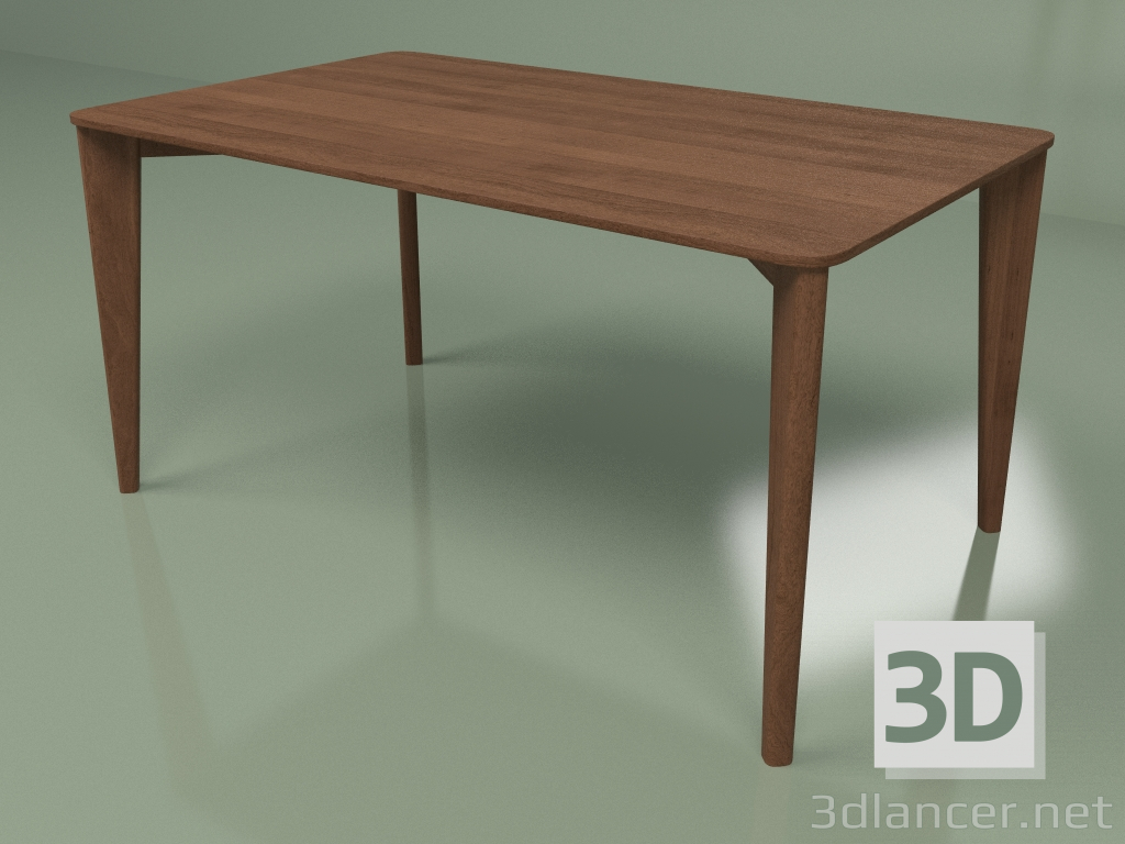3D modeli Yemek masası Disl (ceviz) - önizleme