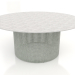 modello 3D Tavolo da pranzo Ø180 (Grigio cemento) - anteprima