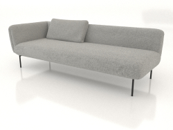 End sofa module 225 left (option 1)