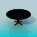 modèle 3D Table ronde - preview