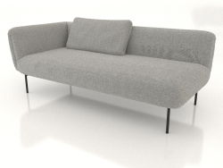 End sofa module 190 left (option 1)