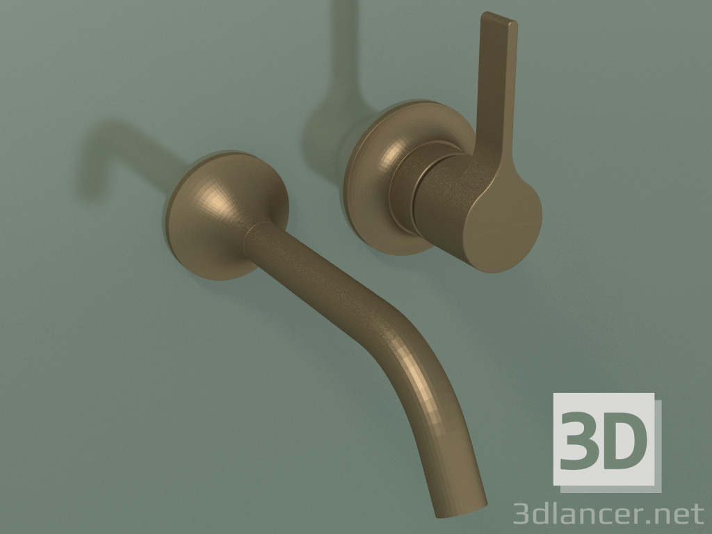 3d model Washbasin single lever mixer (36 812 809-160010) - preview