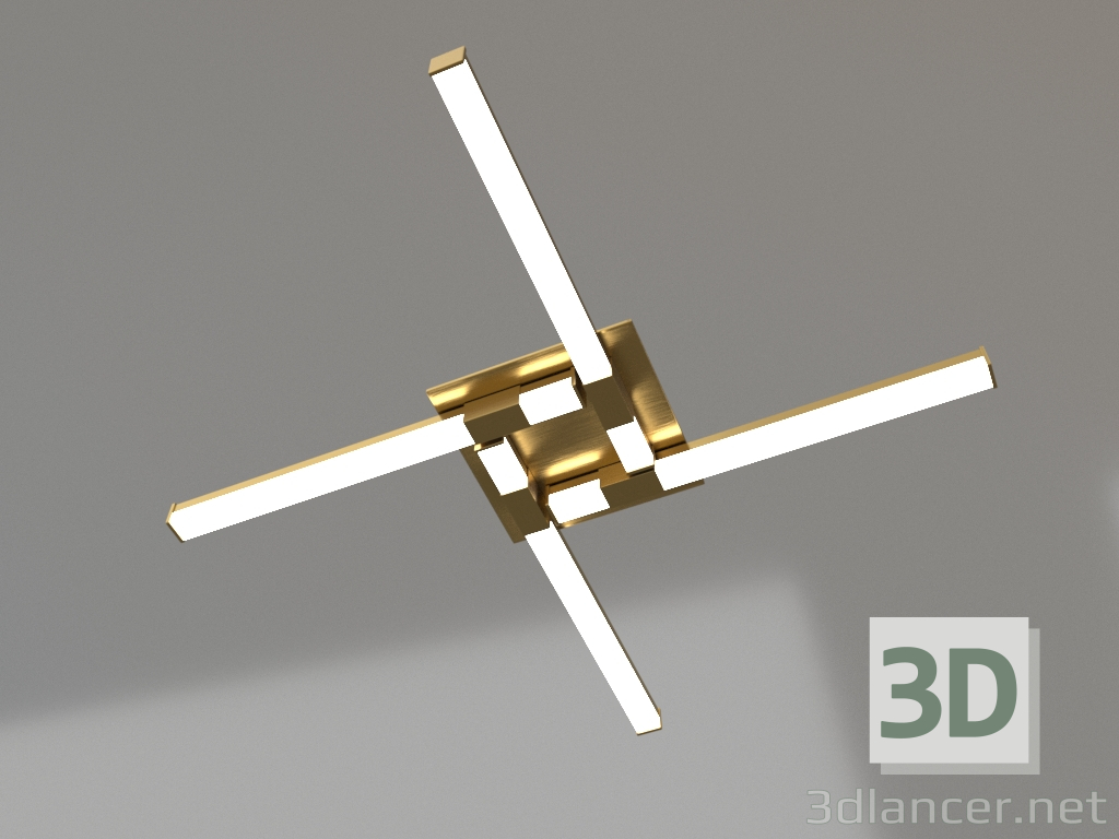 modello 3D Lampadario da soffitto (6130) - anteprima