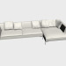 3D Modell Modulare Sofas Charles groß - Vorschau