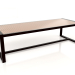 3d модель Обеденный стол со стеклянной столешницей 268 (Black) – превью