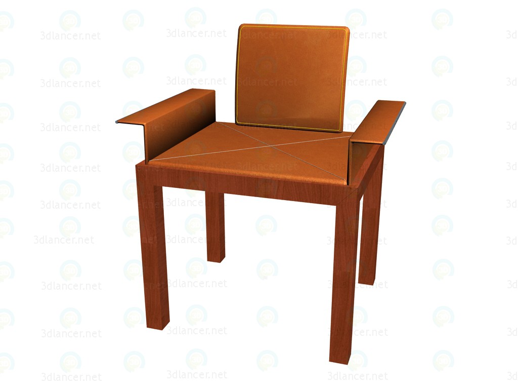 3 डी मॉडल हाइकू की कुर्सी - पूर्वावलोकन