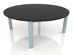 Coffee table D 90 (Blue grey, DEKTON Domoos)