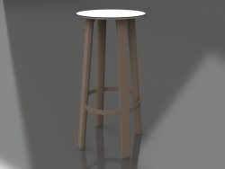 High stool (Bronze)