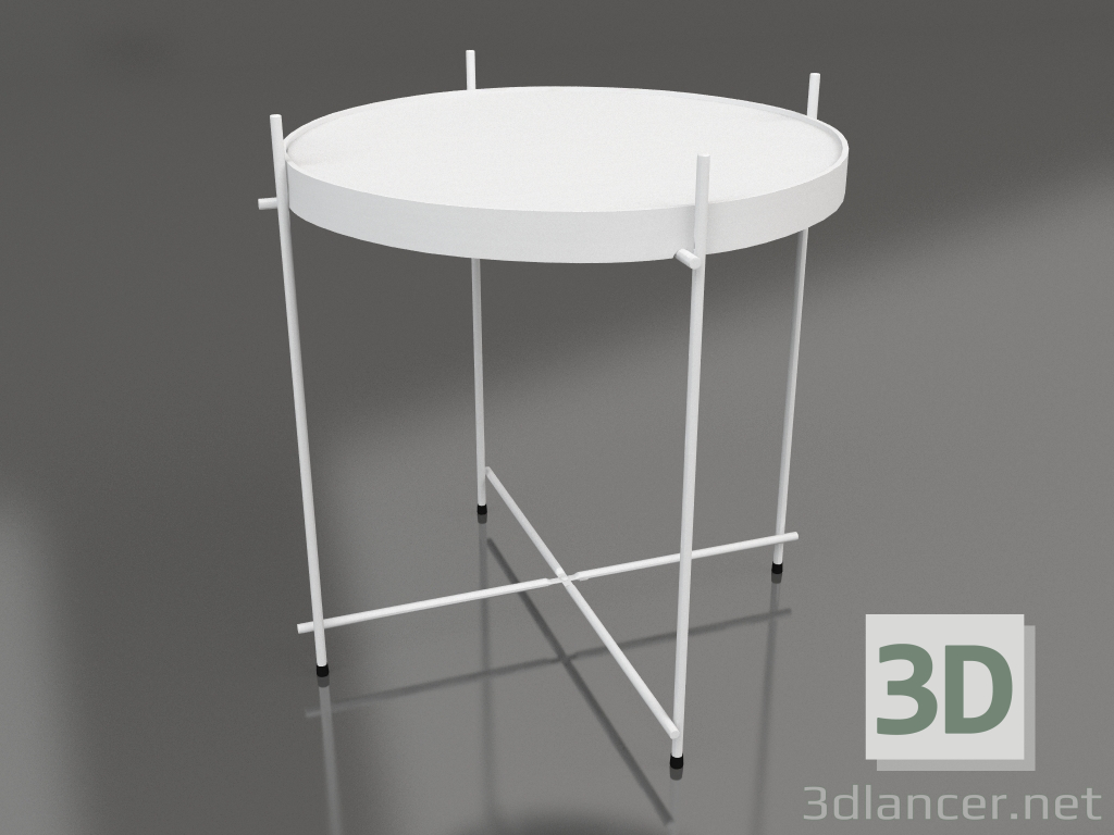 modello 3D Tavolino Cupido (Argento) - anteprima