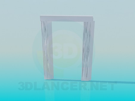 3D Modell Vorhänge - Vorschau