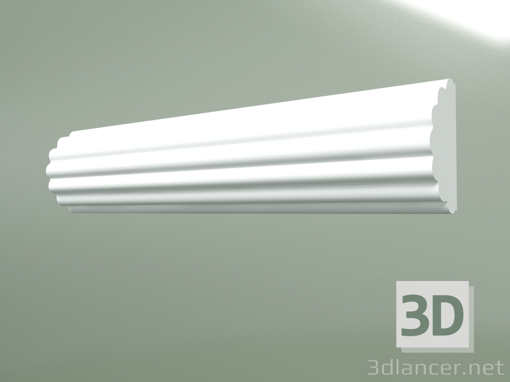 modèle 3D Moulure en plâtre MT114 - preview