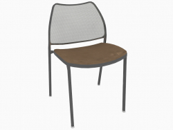 Chaise de bureau avec cadre chromé (C)